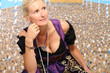 Frau auf der Wiesn