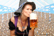 Photo: Frau auf der Wiesn Frau auf der Wiesn