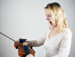 Angry Violin Student