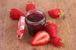 Photo : strawberry jam strawberry jam