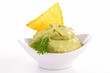 isolated guacamole