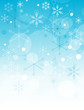 Christmas snowflakes background