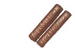 Photo: Chocolate bar isolated on white Chocolate bar isolated on white