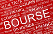 nuage de mots : bourse