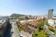 Wide angle shot of  Barcelona