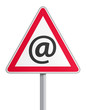Panneau - Mails frauduleux