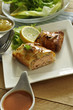 Foto: Lachs mit Salat Lachs mit Salat