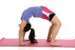 Photo: Girl in Yoga Pose Girl in Yoga Pose