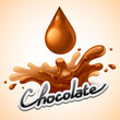 Vector: Hot chocolate splash Hot chocolate splash