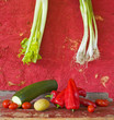vegetables, slow food from the bio garden