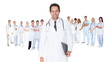 Photo: Large group of doctors and nurses Large group of doctors and nurses