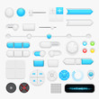 Button set. Vector