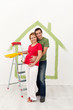 Couple expecting a baby redecorate their new home