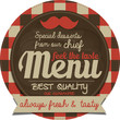 Menu label