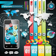 Vector design set of infographic elements