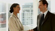 Businesspeople shaking hands