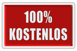 Glassy Button rot 100% KOSTENLOS