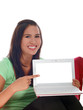 mädchen mit computer