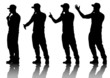 Vektor: Singer hip hop Singer hip hop