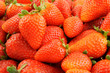 Fresh strawberries background