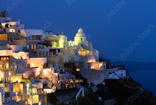 Photo: Vista de Fira (Santorini,Grecia) Vista de Fira (Santorini,Grecia)