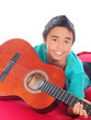 Foto: junge mit gitarre junge mit gitarre