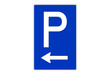 Verkehrsschild: Parkplatz