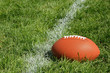 Photo: American Football on Natural Grass Field American Football on Natural Grass Field
