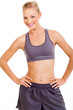 beautiful sporty woman