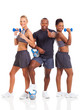 group of young healthy people