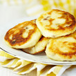 Cottage cheese pancakes with raisin
