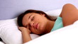 Pretty woman sleeping
