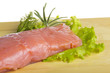 fresh trout fillet