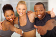 Photo: gym team giving thumbs up gym team giving thumbs up