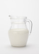 glass jug of fresh milk...