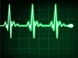 Green heart beat. Ekg graph. EPS 8