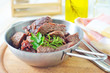 fried meat