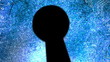 Animation of a glowing keyhole