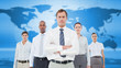 Diverse business team