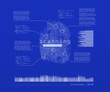 Fingerprint recognition interface with sound wave technology