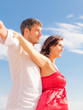 Photo: happy carefree couple happy carefree couple