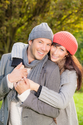 Photo: autumn fall couple autumn fall couple