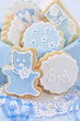 Baby boy cookies