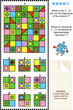 Abstract visual puzzle