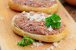 Belegtes Brötchen