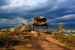 Foto: The Buddhist Chiken temple. Shangri-la. China. The Buddhist Chiken temple. Shangri-la. China.