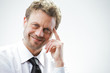 Happy businessman