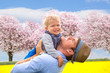papa und sohn