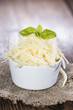 Emmentaler Cheese on wood