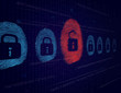 Vector: Cyber security and Hacking Concept - Vector Background Cyber security and Hacking Concept - Vector Background